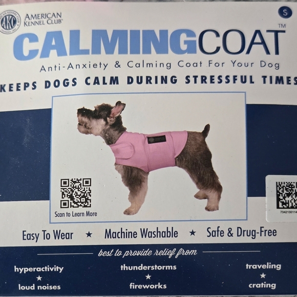Pink Calming Dog Coat - Picture 2 of 8